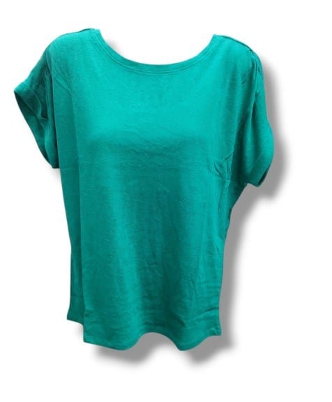 Corfu Womens Plain Dyed Linen Knit