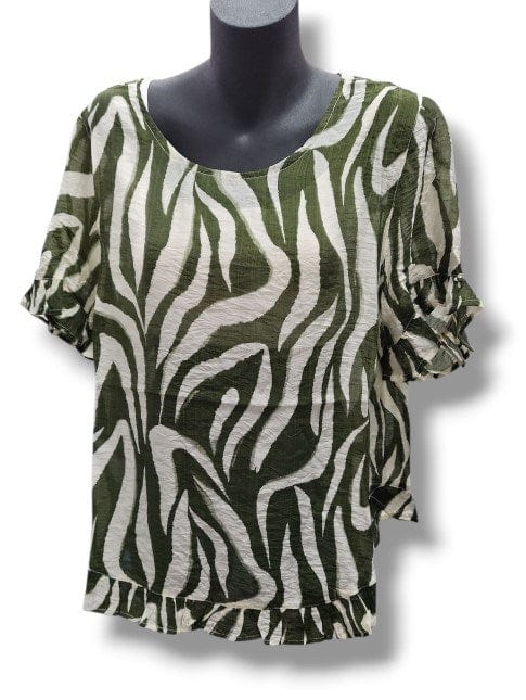Corfu Womens Soft Print Top