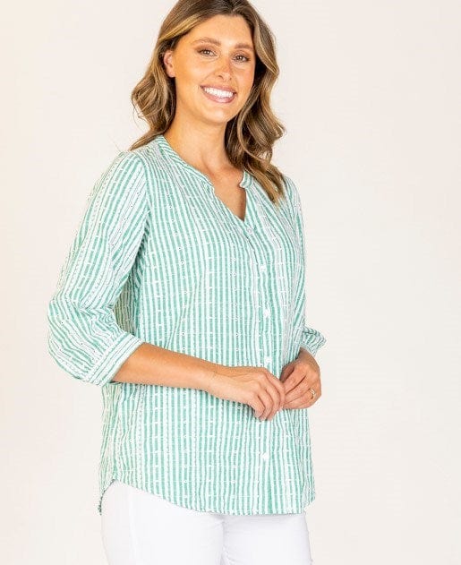 Load image into Gallery viewer, Maglia Womens Mondo Stripe Shirt
