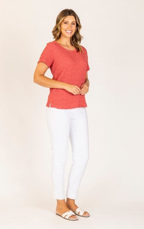 Renoma Womens Crinkle Top