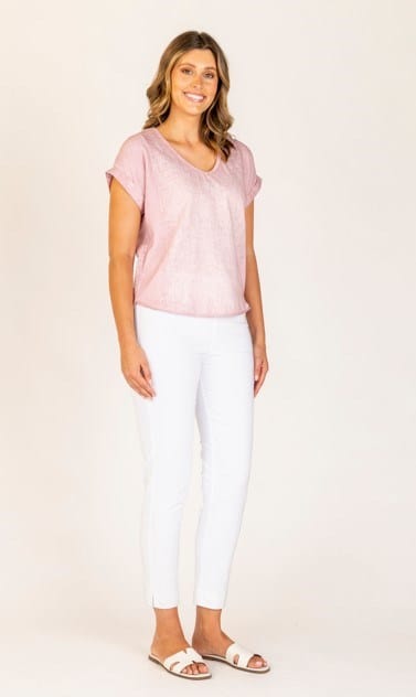 Maglia Womens Stelia V Neck Top