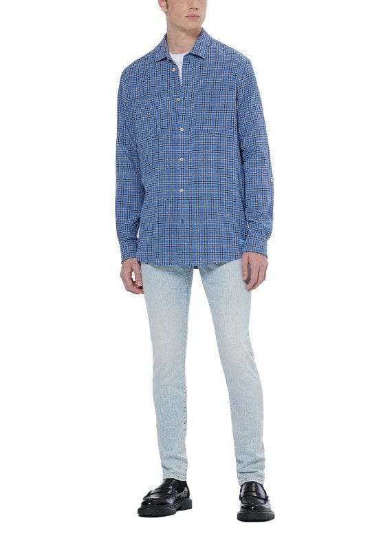 Load image into Gallery viewer, Scotch &amp; Soda Mens Regular Fit Double Face Check Shirt
