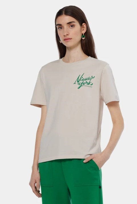 Scotch & Soda Womens Chest Artwork T-Shirt