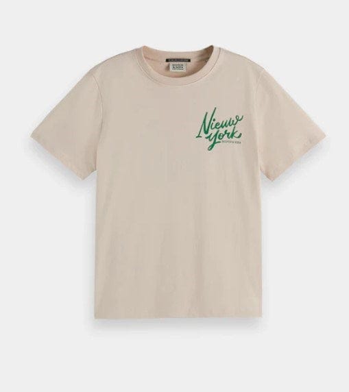 Scotch & Soda Womens Chest Artwork T-Shirt