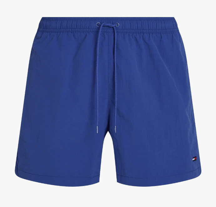 Tommy Hilfiger Mens Drawstring Swim Shorts - Wedge Blue