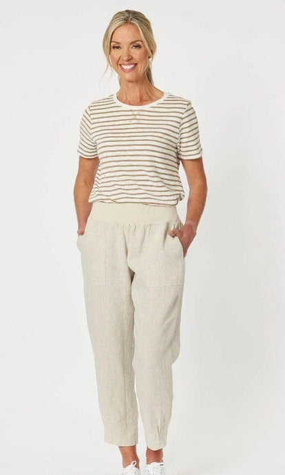 Gordon Smith Womens Lino Tapered Pant