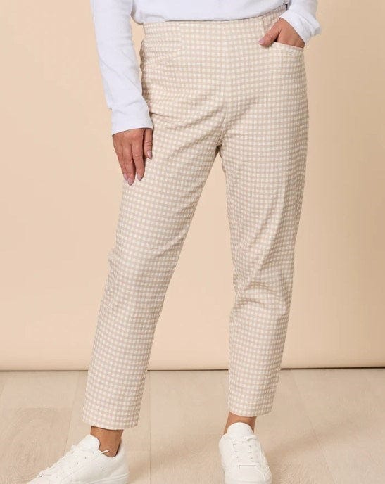 Gordon Smith Womens Alexis Gingham Print Pant