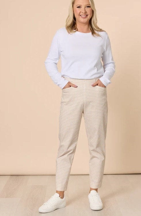 Load image into Gallery viewer, Gordon Smith Womens Alexis Gingham Print Pant
