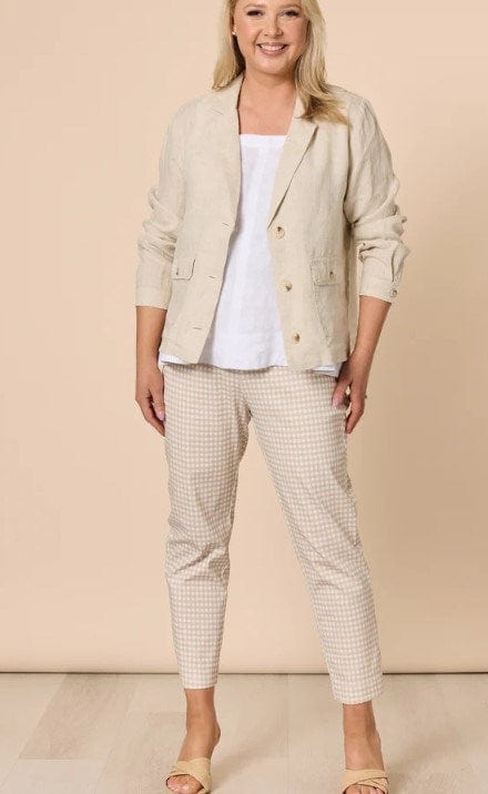 Load image into Gallery viewer, Gordon Smith Womens Alexis Gingham Print Pant
