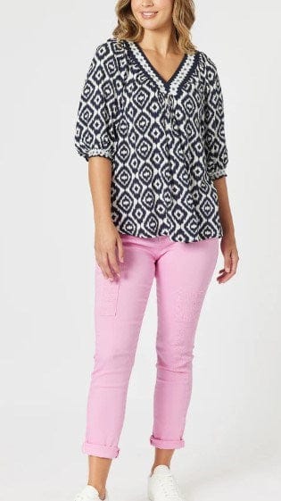 Load image into Gallery viewer, Threadz Womens The Embroidered Patch Jean
