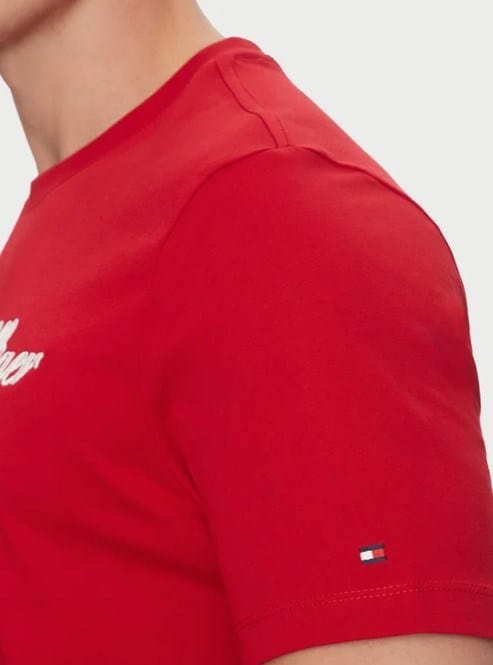 Load image into Gallery viewer, Tommy Hilfiger Mens T-Shirt Script Logo
