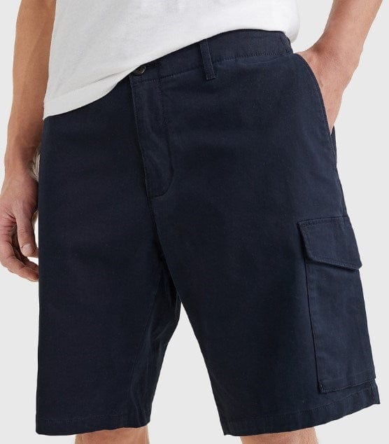 Tommy Hilfiger Mens 1985 Essential Harlem Relaxed Cargo Shorts