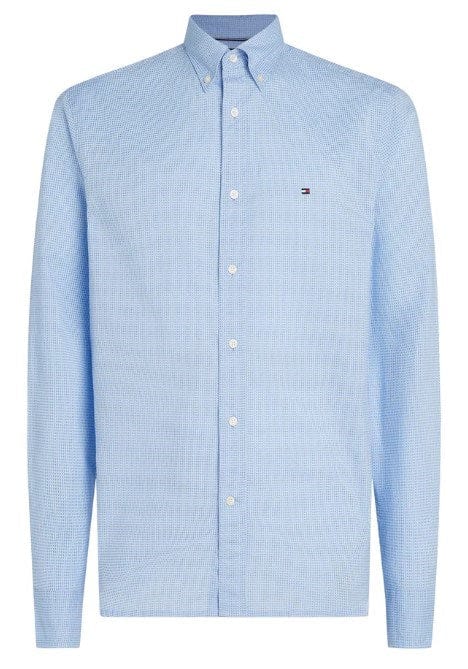 Load image into Gallery viewer, Tommy Hilfiger Mens Poplin Gingham Regular Fit Shirt

