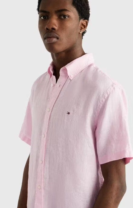 Load image into Gallery viewer, Tommy Hilfiger Mens Premium Linen Shirt

