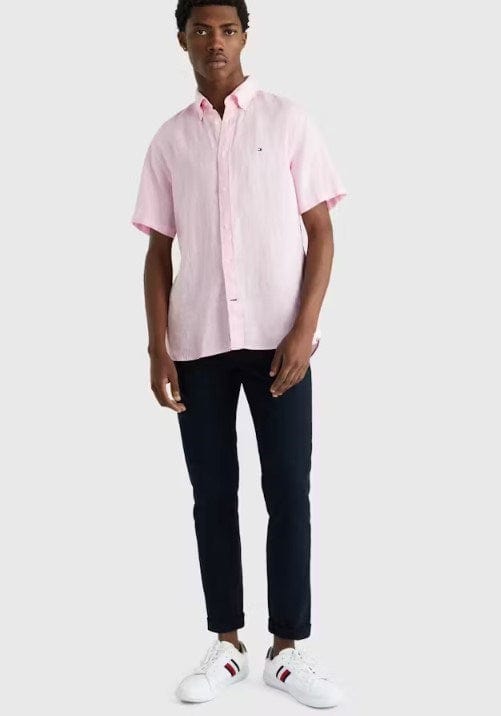 Load image into Gallery viewer, Tommy Hilfiger Mens Premium Linen Shirt
