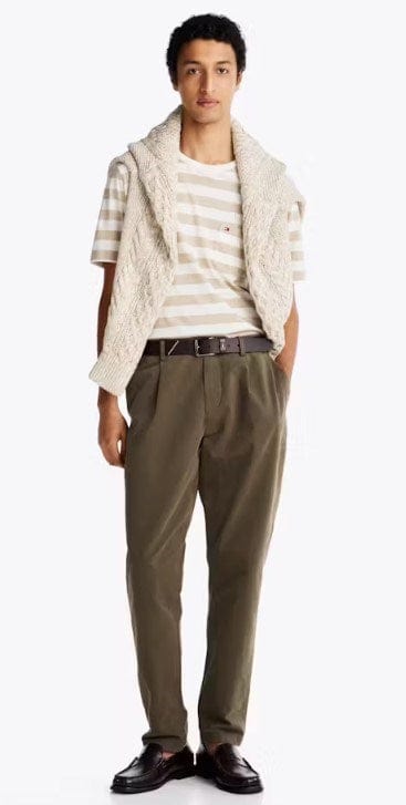 Tommy Hilfiger Mens Patch Pocket Crew Neck T-Shirt