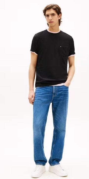 Tommy Hilfiger Mens Patch Pocket Crew Neck T-Shirt