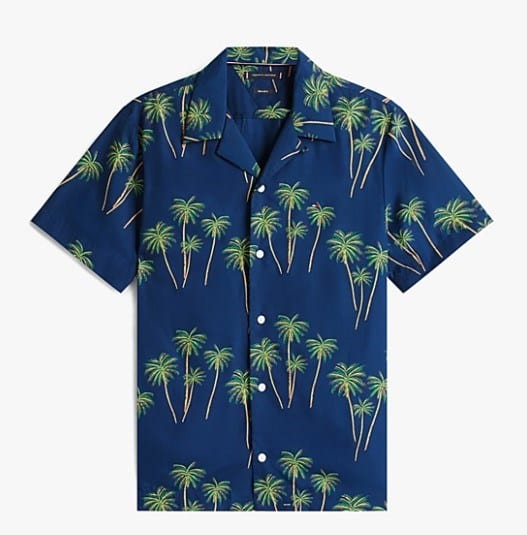 Load image into Gallery viewer, Tommy Hilfiger Mens  Lightweight Palm Shirt

