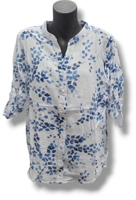 Load image into Gallery viewer, Jillian Womens Amila Print Shirt
