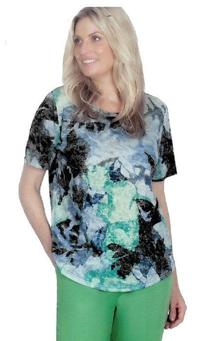 Sportswave Womens Chambray Print T-Shirt