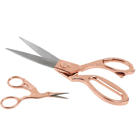 Load image into Gallery viewer, Birch Premium Scissor Set 2pc - Rose Gold
