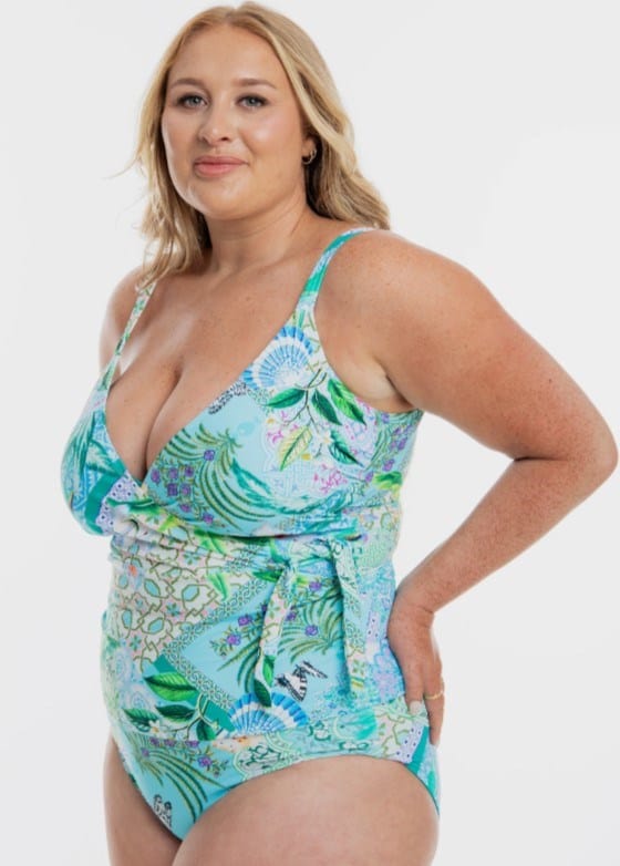Load image into Gallery viewer, Togs Womens Lucca Tankini Cross Over Set
