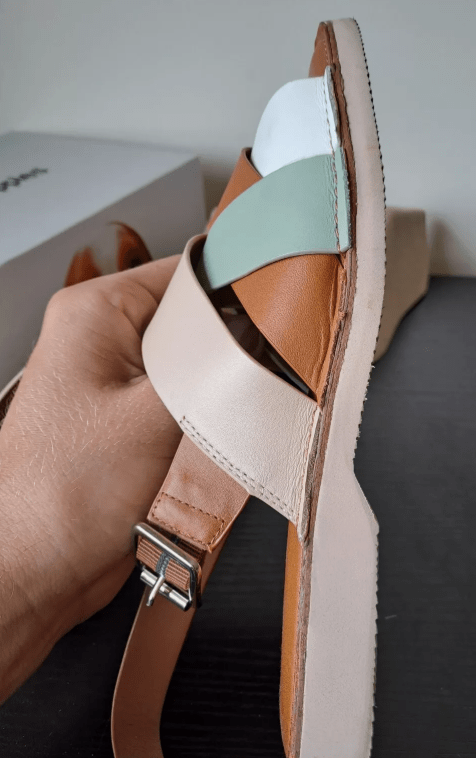 Load image into Gallery viewer, Hush Puppies Womens Duomo Sandals Strappy Slingback Open Toe Shoes
