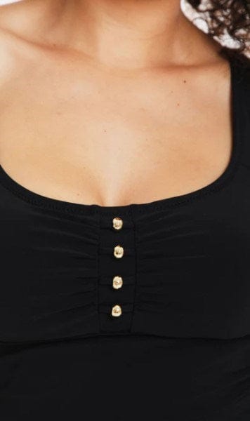 Togs Womens Microfibre Tankini Underwire Set