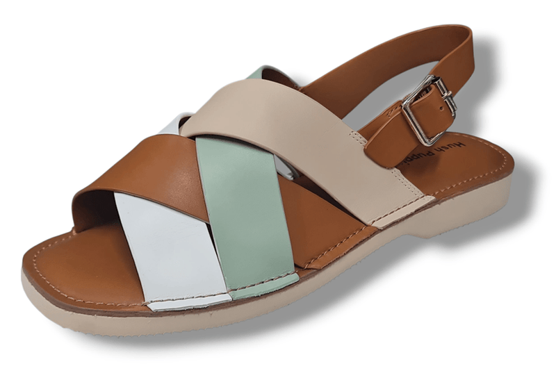 Load image into Gallery viewer, Hush Puppies Womens Duomo Sandals Strappy Slingback Open Toe Shoes
