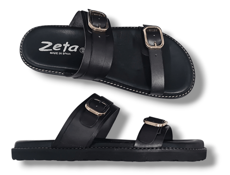 Load image into Gallery viewer, Zeta Womens Cass Sandal - Black
