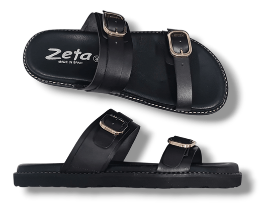 Zeta Womens Cass Sandal - Black