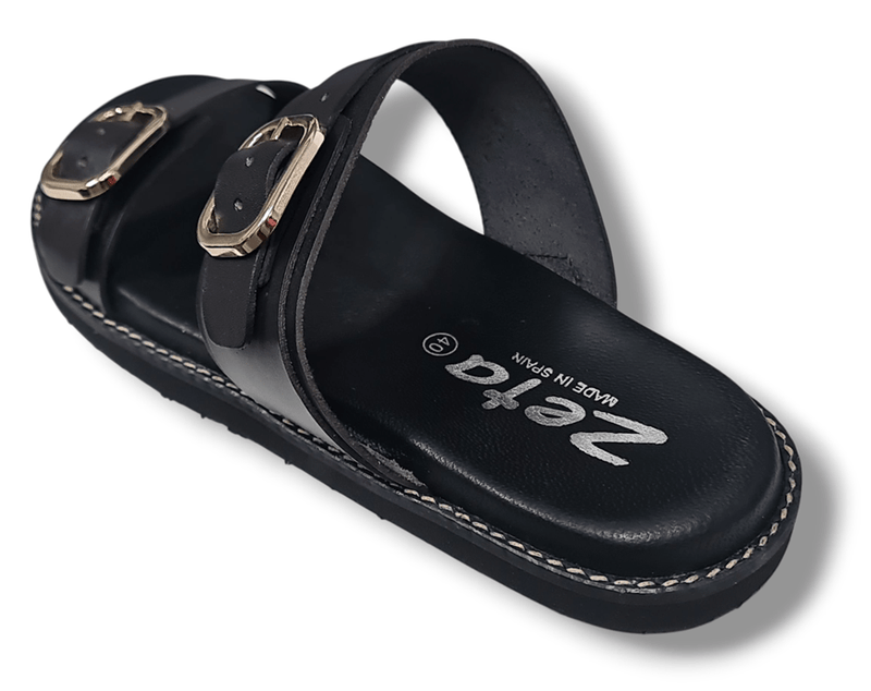 Load image into Gallery viewer, Zeta Womens Cass Sandal - Black
