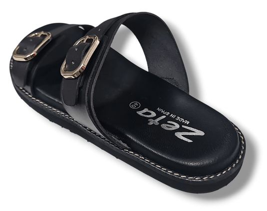 Zeta Womens Cass Sandal - Black