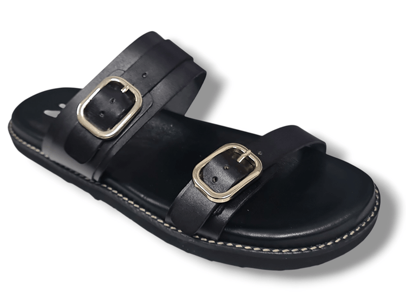 Load image into Gallery viewer, Zeta Womens Cass Sandal - Black
