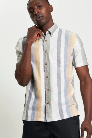 Ben Sherman Mens Candy Stripe Shirt