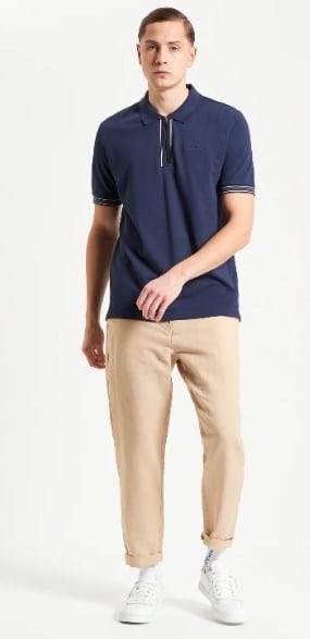 Load image into Gallery viewer, Ben Sherman Mens Placket Interest Polo
