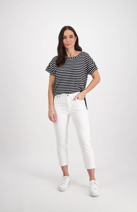 Vassalli Womens Skinny Leg 7/8 Length Lightweight Pant