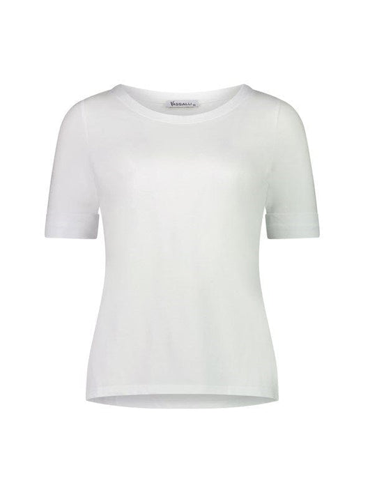 Vassalli Womens Boat Neck Top
