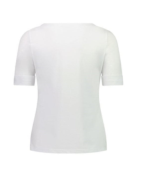 Vassalli Womens Boat Neck Top