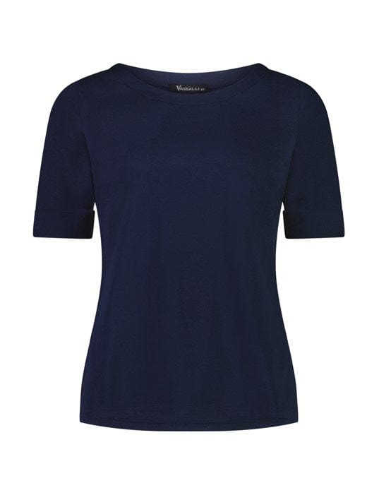 Load image into Gallery viewer, Vassalli Womens Boat Neck Top

