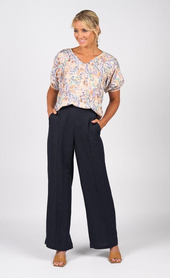 Load image into Gallery viewer, Vassalli Womens Wide Leg Full Length Pant
