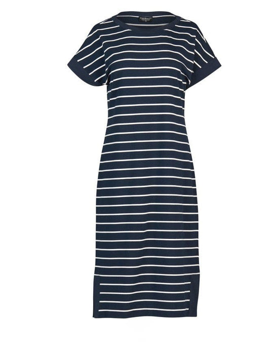 Vassalli Womens Drop Sleeve T-Shirt Dress