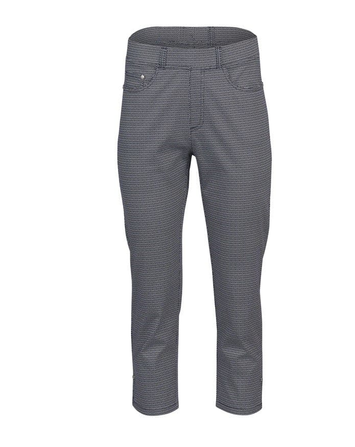Load image into Gallery viewer, Vassalli Womens Slim Leg 7/8 Pull On Pant With Full Elastic Waistband
