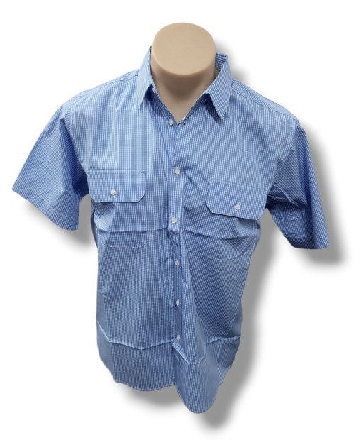 Cipollini Mens Gold Two Pocket Short Sleeve Fine Cotton Shirts