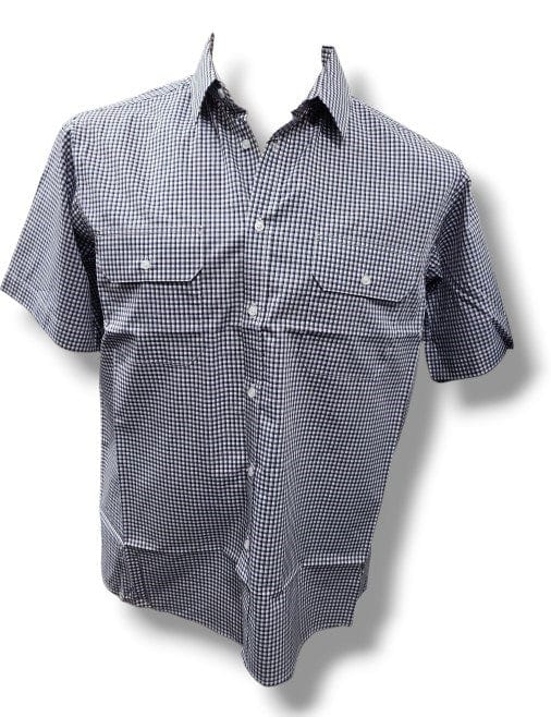 Cipollini Mens Two Pocket Short Sleeve Shirt