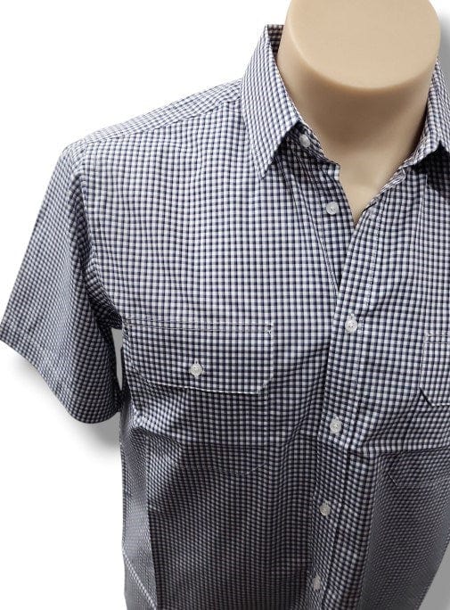 Cipollini Mens Two Pocket Short Sleeve Shirt