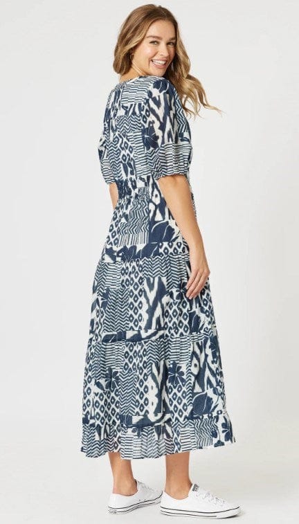 Threadz Womens Calabasas Print Dress