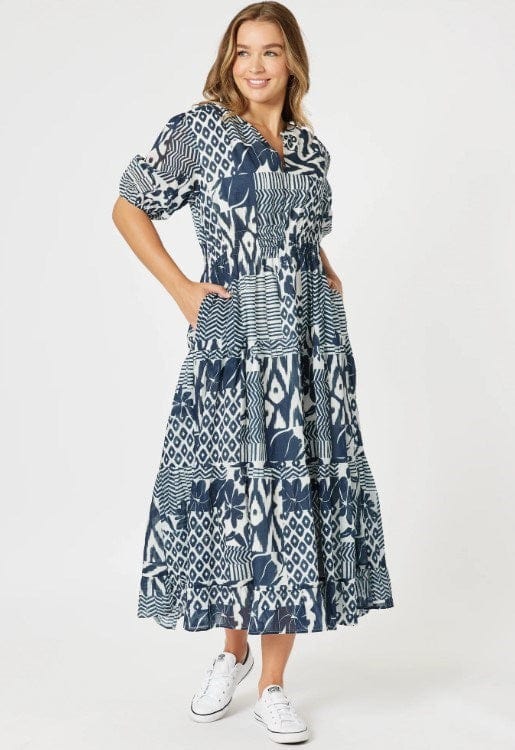 Threadz Womens Calabasas Print Dress