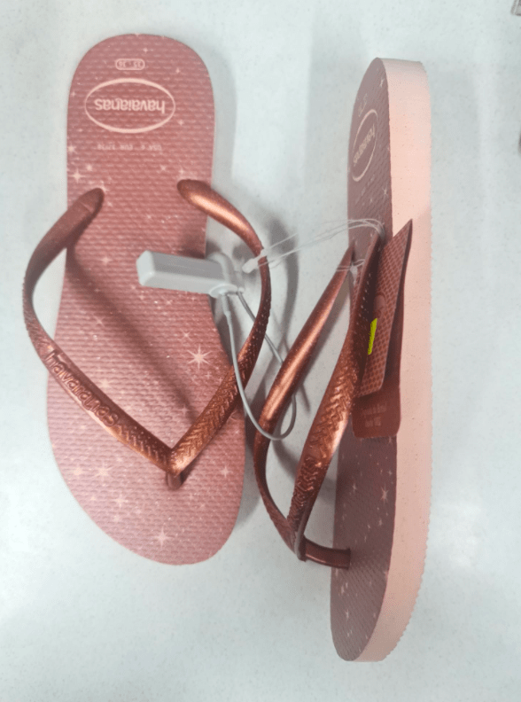 Load image into Gallery viewer, Havaianas Womens Slim Gloss Thongs
