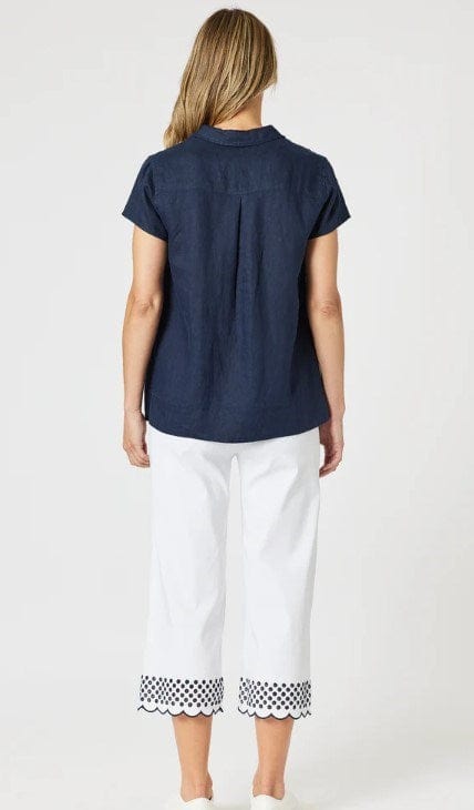 Gordon Smith Womens Beau Lion V Neck Top